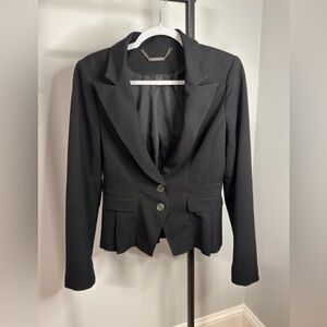 🖤 White House Black Market Black Tailored Blazer | Size 4 Work Career 🖤
